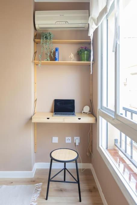 Downtown Flat With 46 Sqm Private Rooftop Terrace Màlaga Exteriér fotografie